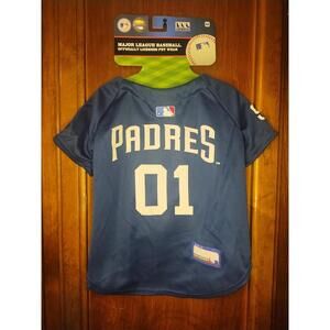 San Diego Padres dog team jersey size medium
